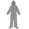 Kappler Disposable Coverallss, Hooded, S/M, Elastic Wrist, Attached Boots Ankle, Heat Sealed/Taped Seam Z2H426GYSMMD - alternate 1